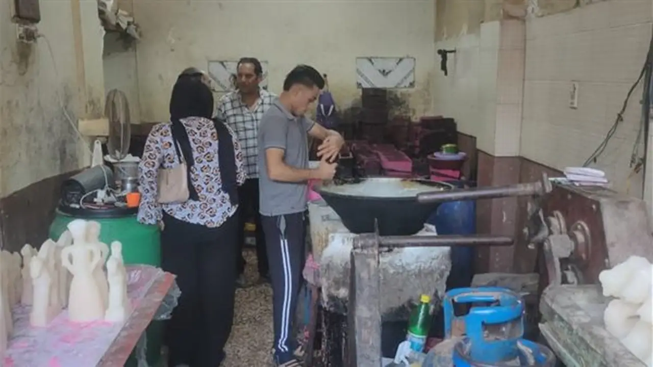 ضبط 6000 قطعة حلوى مولد فاسدة في الغربية قبل المولد النبوي (صور)