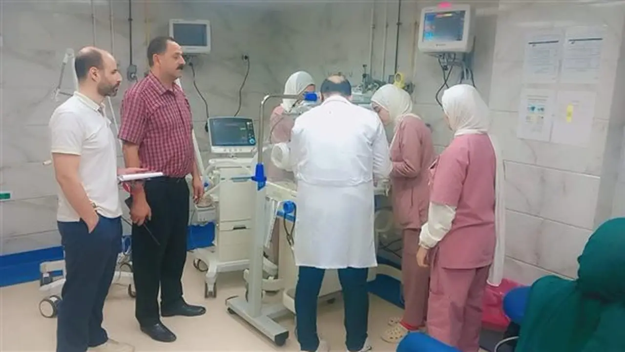 جولة تفقدية لمتابعة جاهزية أقسام الطوارئ والرعاية المركزة بمستشفى شبرامنت المركزي