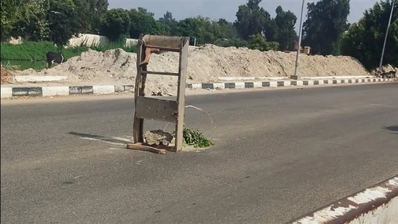 إصلاح هبوطين أرضيين بطريقي أم كلثوم وطنطا في الإسماعيلية