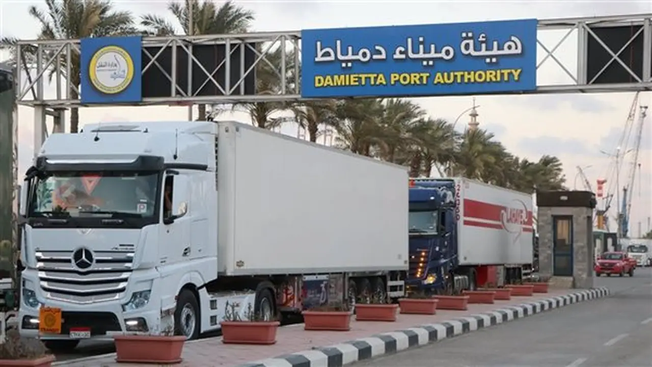«الرورو» يعزز حركة الترانزيت بميناء دمياط ويربط أوروبا بالخليج