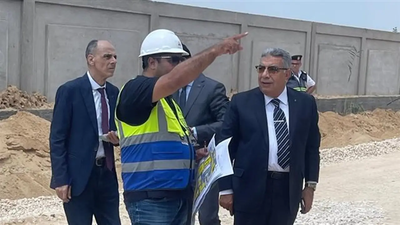 محافظ الدقهلية يتفقد انطلاق المرحلة الثانية من المنطقة اللوجستية بطريق رافد جمصة