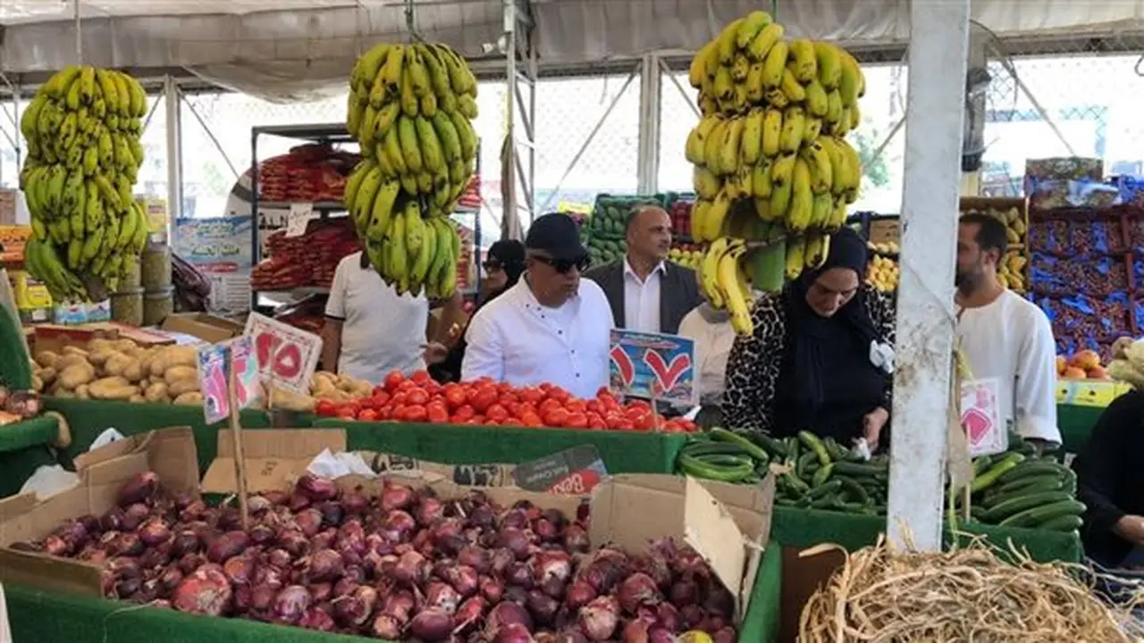محافظ الدقهلية يزور المعرض الدائم للسلع الغذائية في شرق المنصورة
