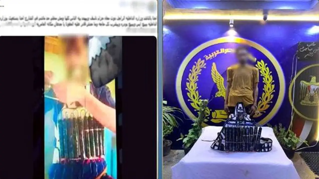 القبض على شاب في الإسكندرية بتهمة تصنيع حزام ناسف للظهور على الإنترنت