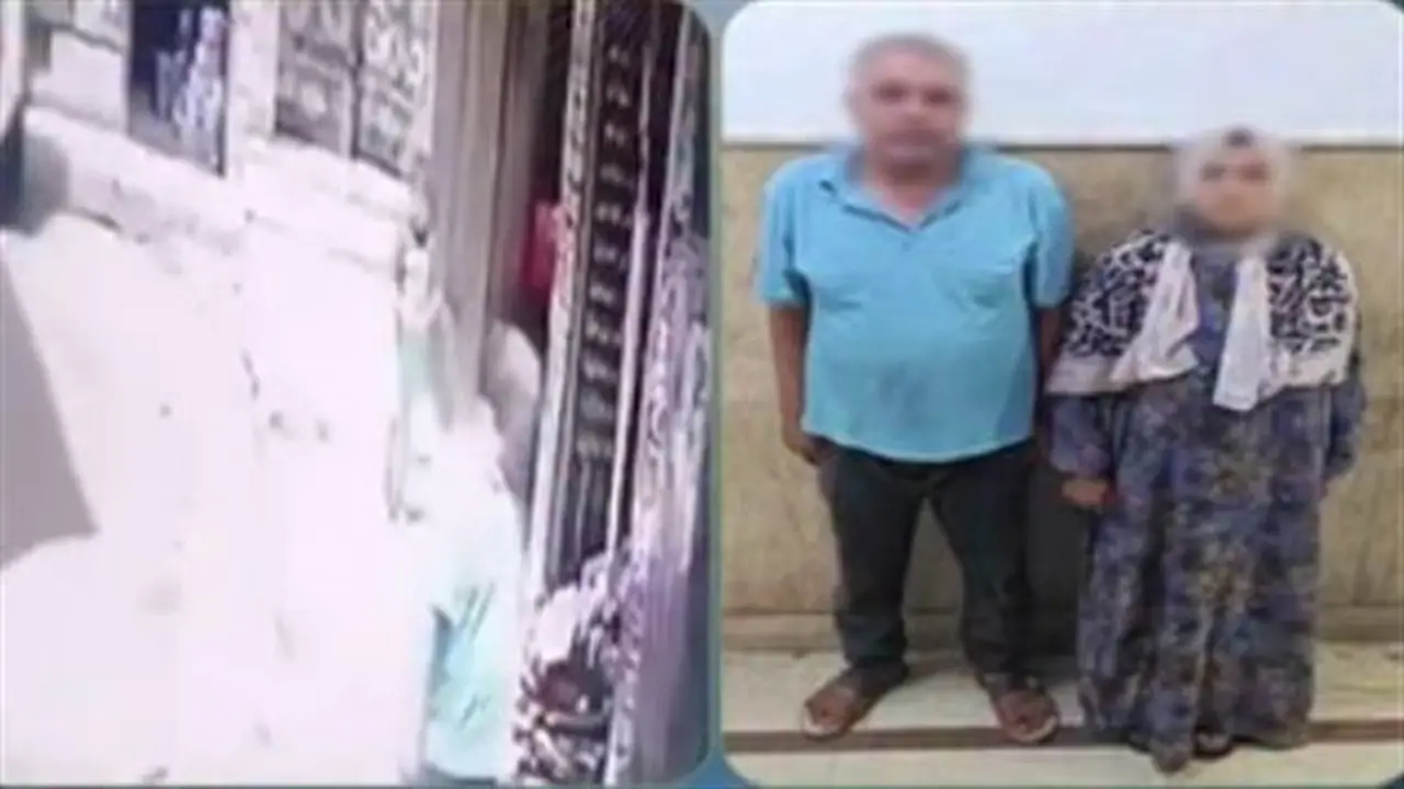 اعتداء رجل وزوجته على زوجة ابنهما في الغربية: فيديو يوثق الحادثة