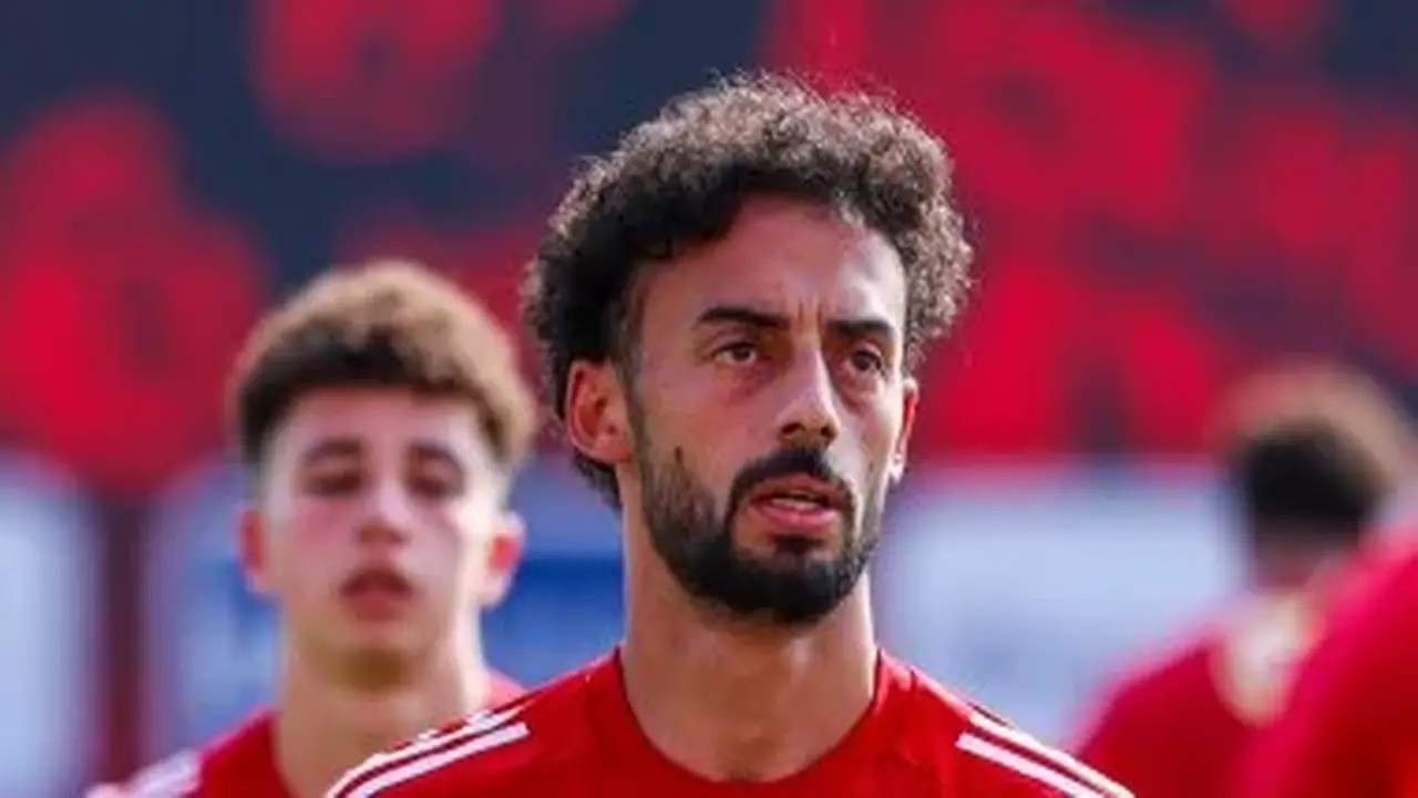 أحمد عبد القادر يكمل تصوير برومو تقديمه كلاعب جديد في بيراميدز