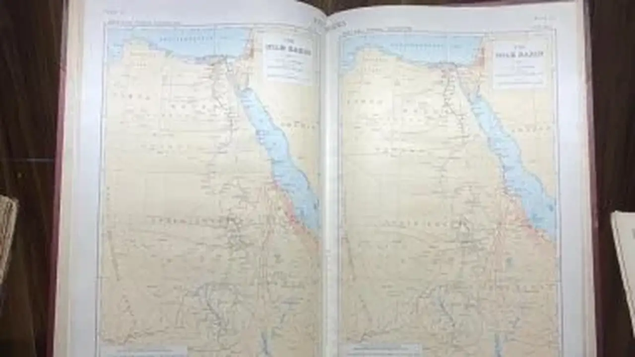 أطلس المناخ المصري لعام 1931: تحفة تاريخية في متحف الري بالعاصمة الجديدة