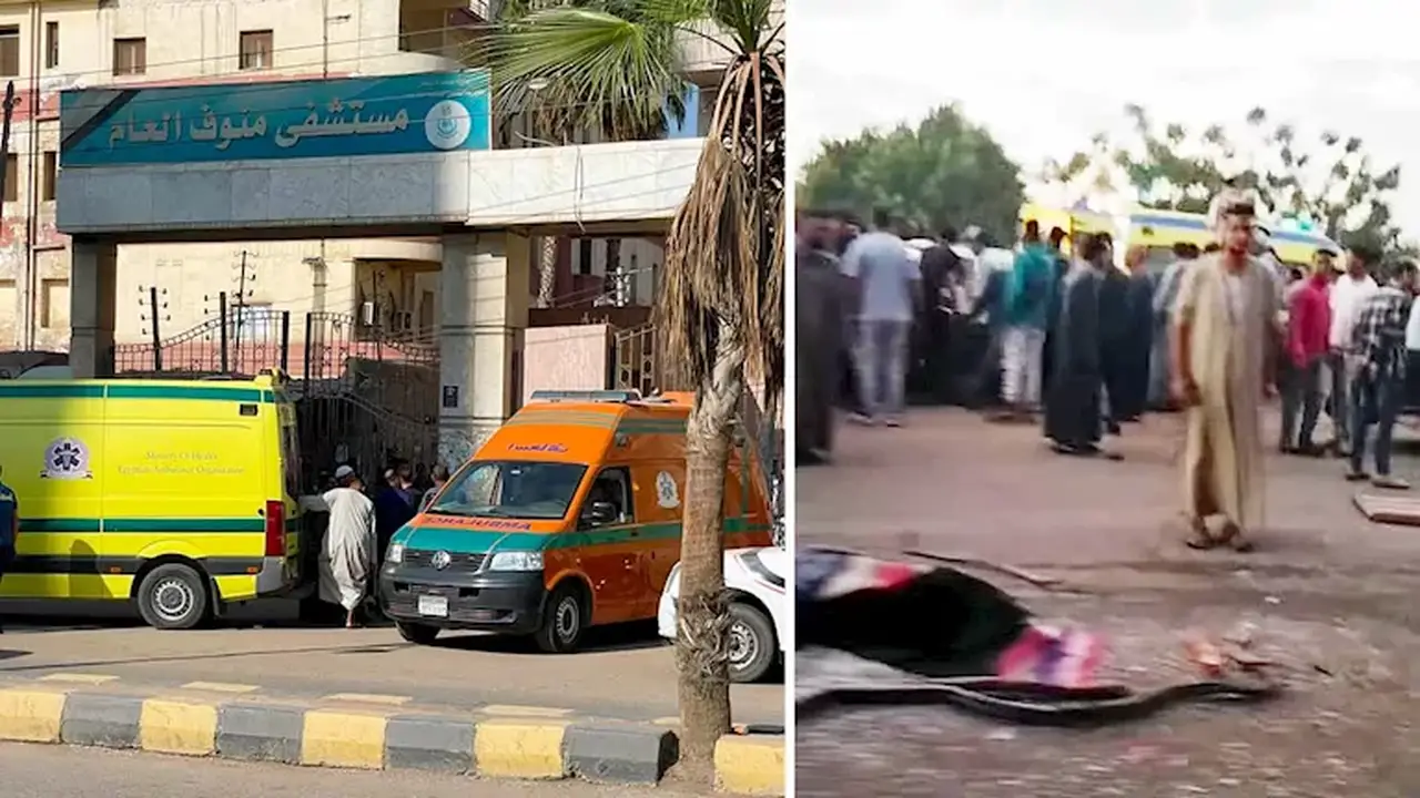 مأساة في المنوفية: وفاة الأم وإصابة الابنة بحادث ميكروباص – صور