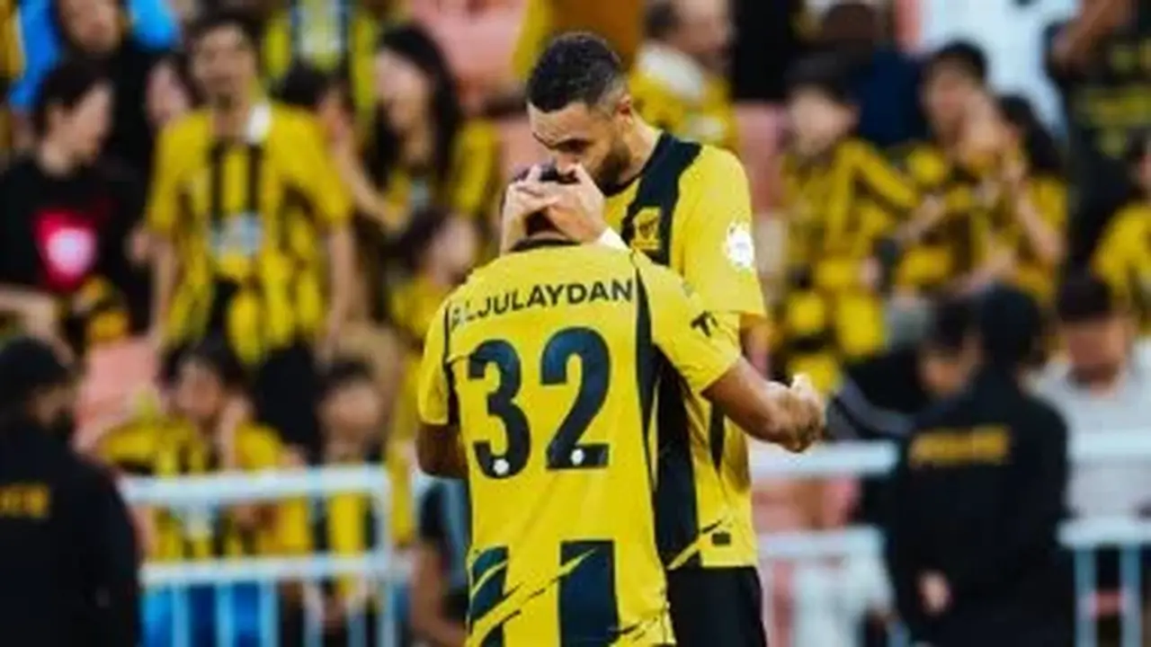 الاتحاد يتفوق على الخلود بهدف النصيري وعوار يهدر ركلة جزاء