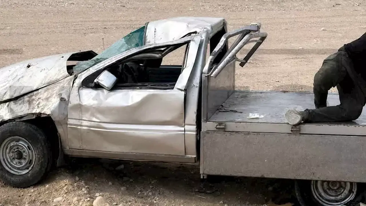 إصابة 8 أشخاص في تصادم بين سيارة ربع نقل وملاكي بطريق السخنة
