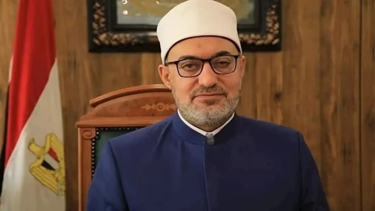 المفتي يعبر عن شكره للرئيس السيسي للاطمئنان على صحته