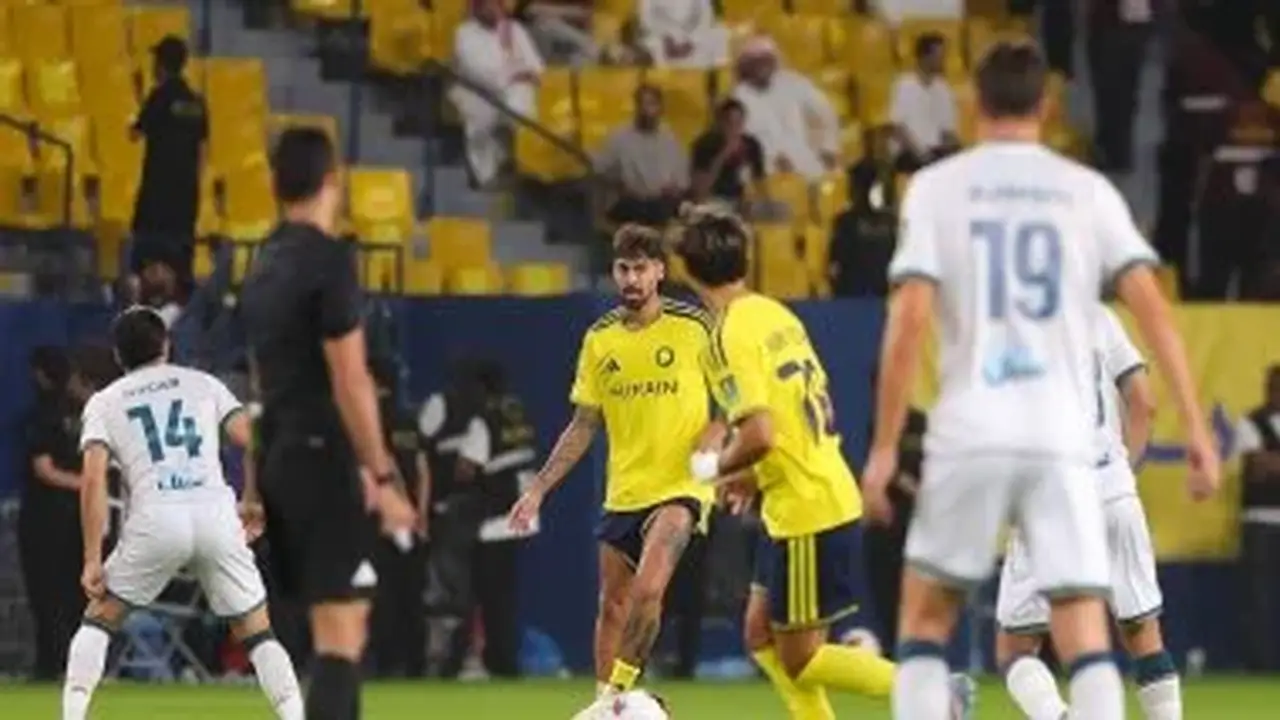 النصر يتفوق على الدرعية بثلاثية في الشوط الأول بكأس خادم الحرمين الشريفين