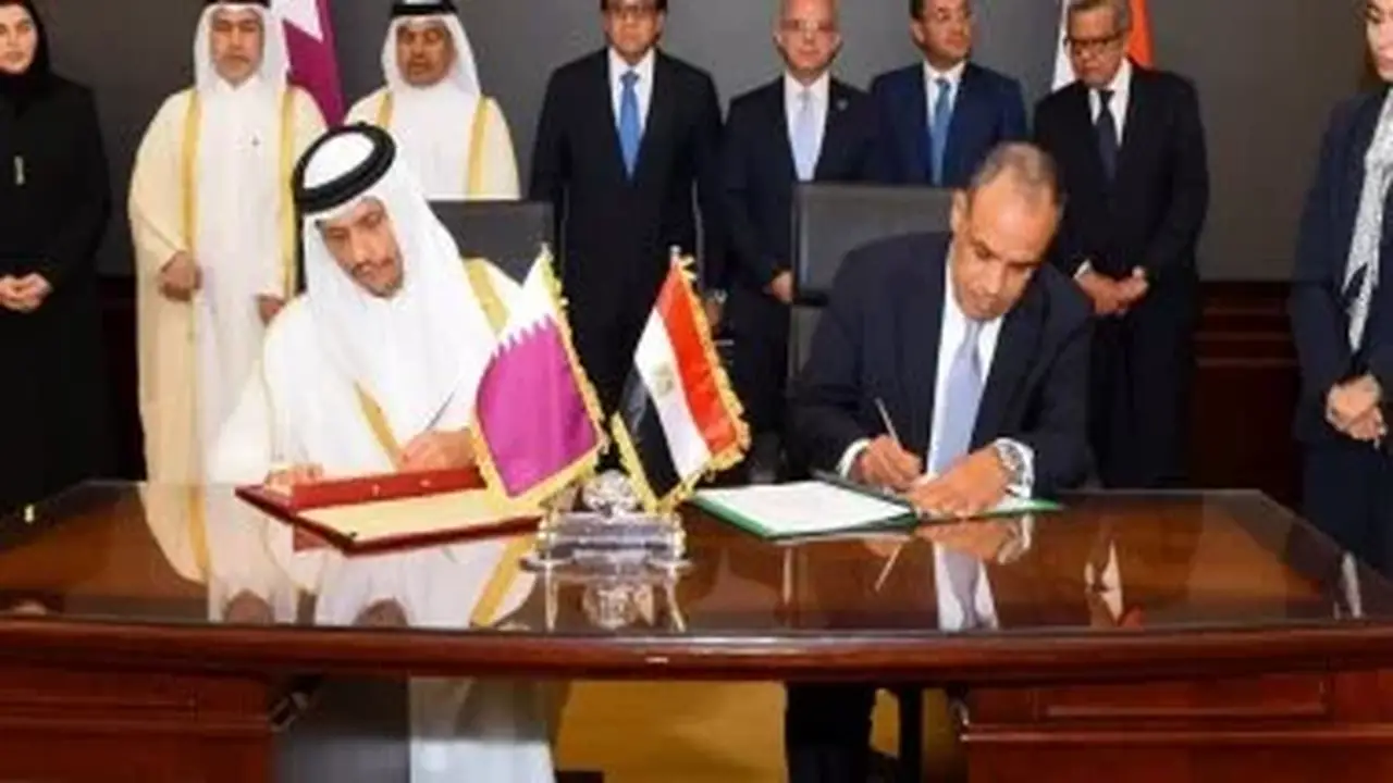 انعقاد الدورة السابعة للجنة العليا المصرية القطرية المشتركة في العلمين