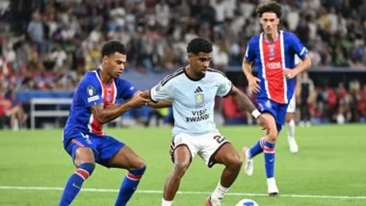 باريس سان جيرمان يتوج بلقب السوبر الأوروبي للمرة الثانية بفوزه على أستون فيلا