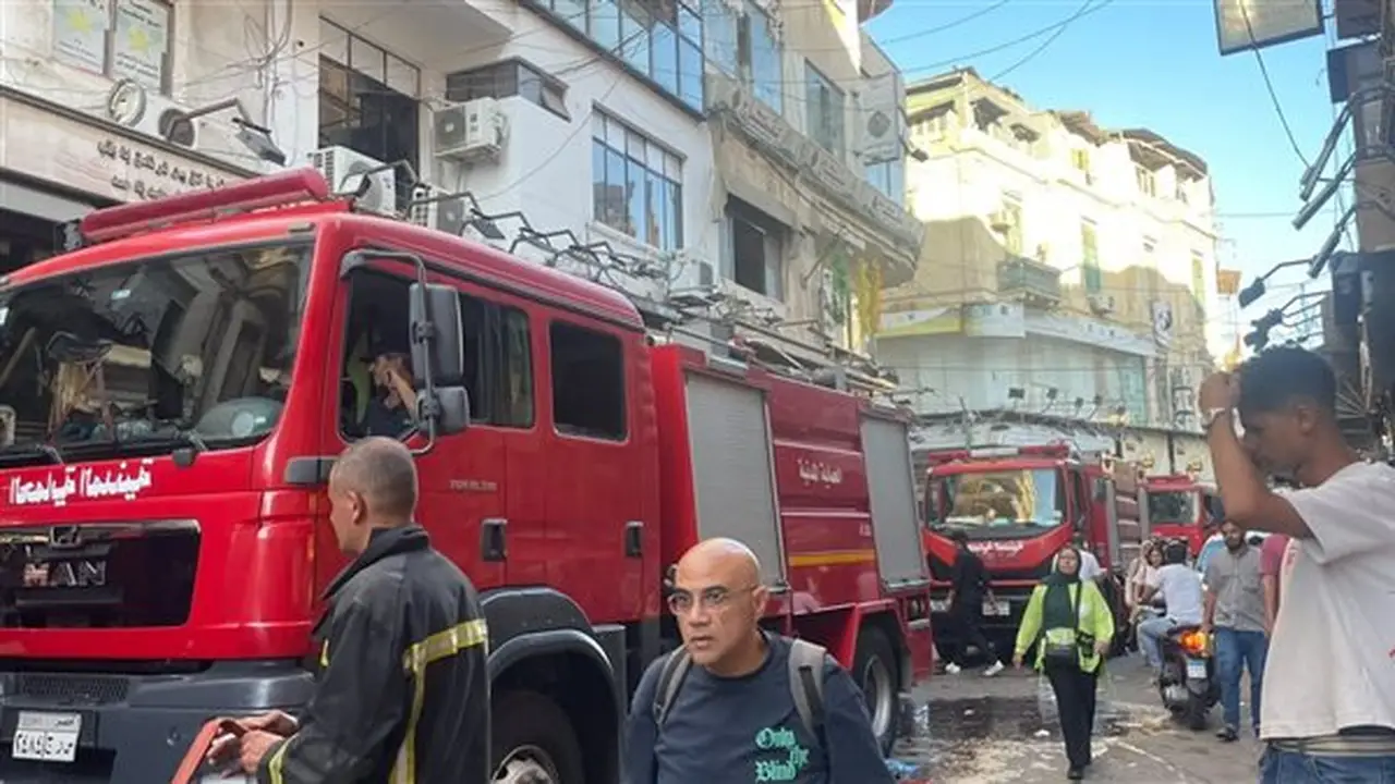 السيطرة على حريق بمخزن ألعاب بالإسكندرية نتيجة ماس كهربائي