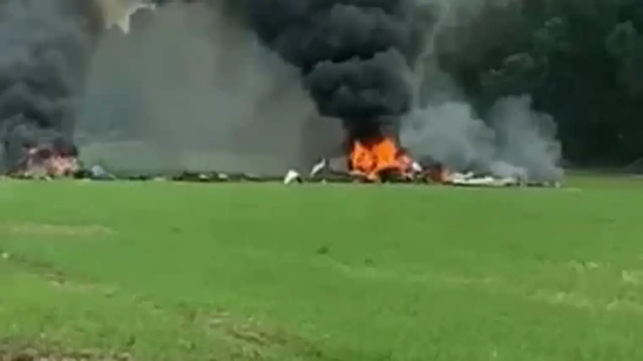 تحطم مروحية للشرطة وطائرة صغيرة في سماء بنسلفانيا