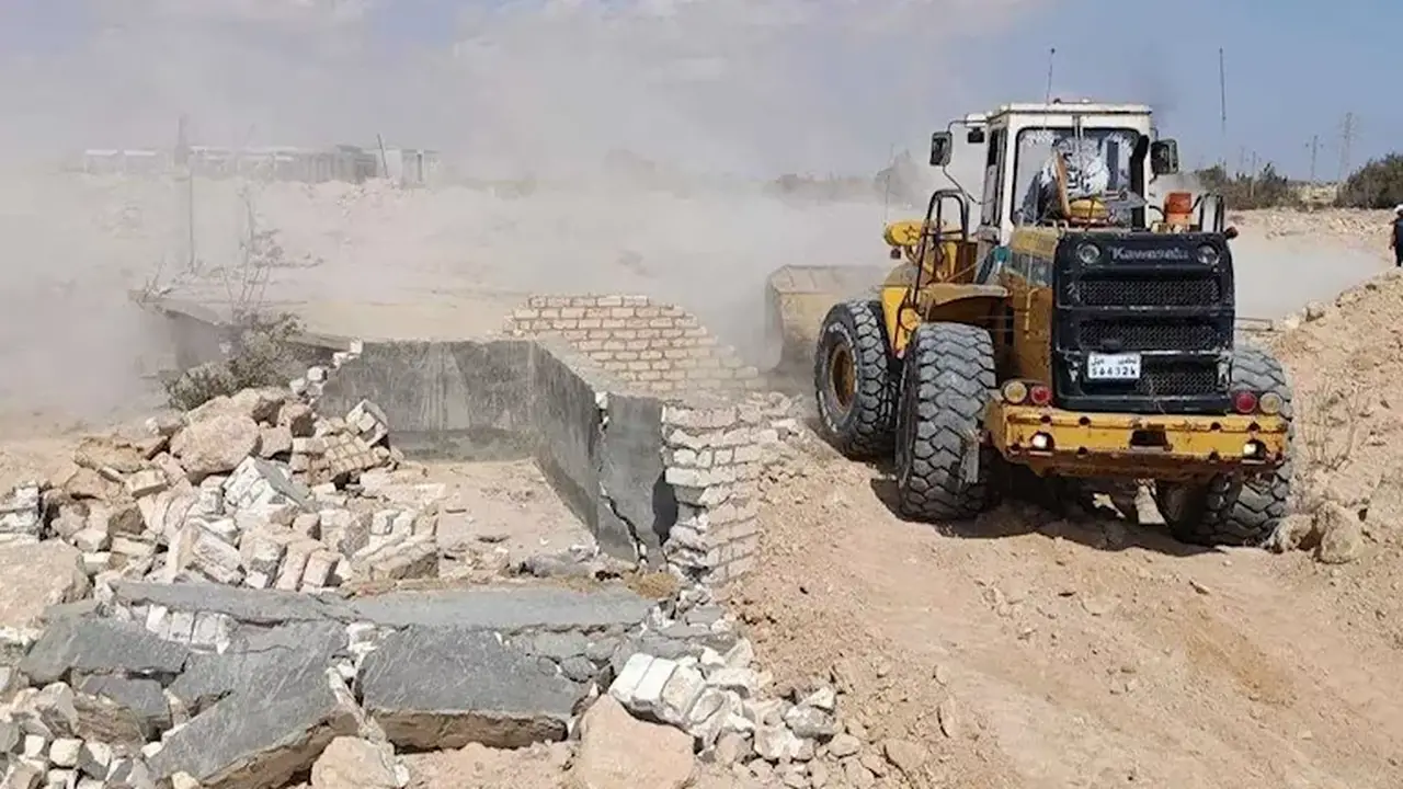 تنفيذ 23 قرار إزالة للتعديات في الحي الثاني بمدينة العلمين الجديدة