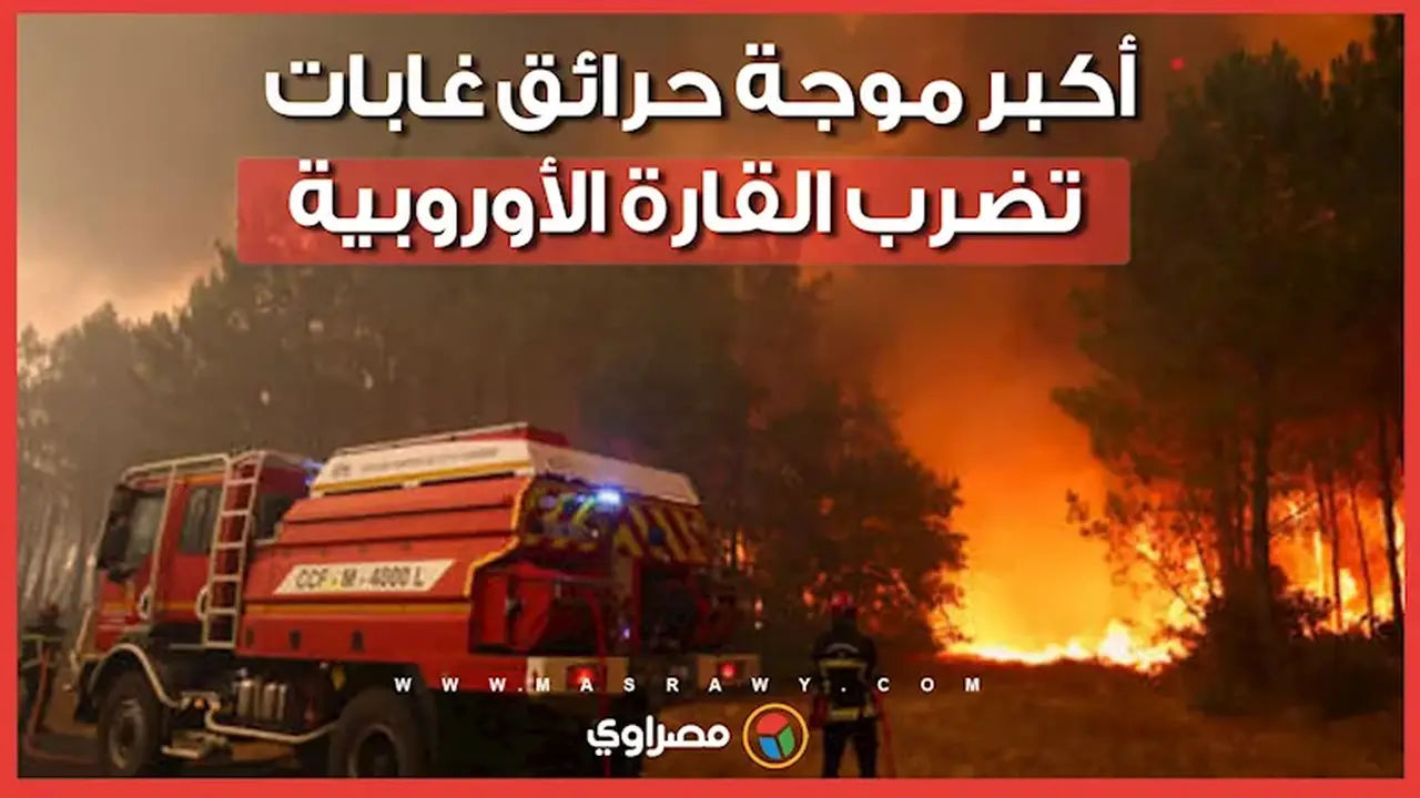 حرائق الغابات تلتهم المساحات الخضراء في أوروبا وإسبانيا وبلجيكا الأكثر تضررًا