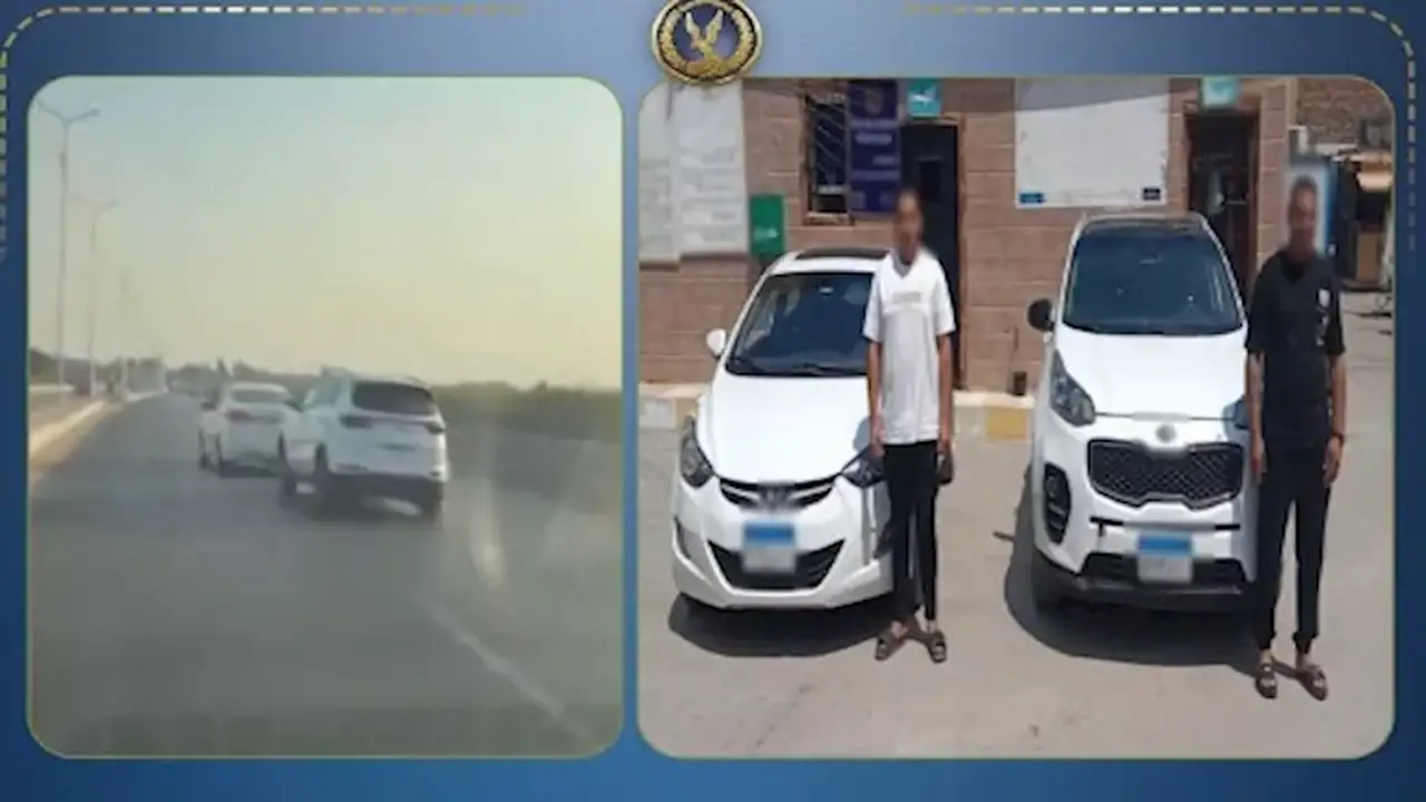ضبط قائدي سيارتين بعد حركات استعراضية في حفل زفاف بالشرقية