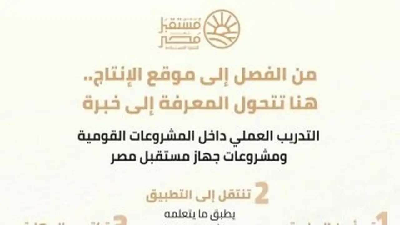 مدارس مستقبل مصر: تجربة تعليمية متكاملة مجانية تشمل تدريب عملي ورعاية شاملة