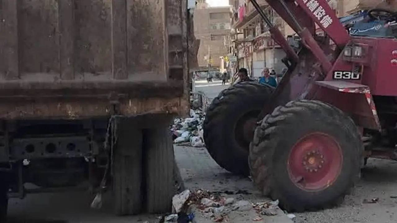 رفع 945 طنًا من المخلفات التاريخية في الغربية