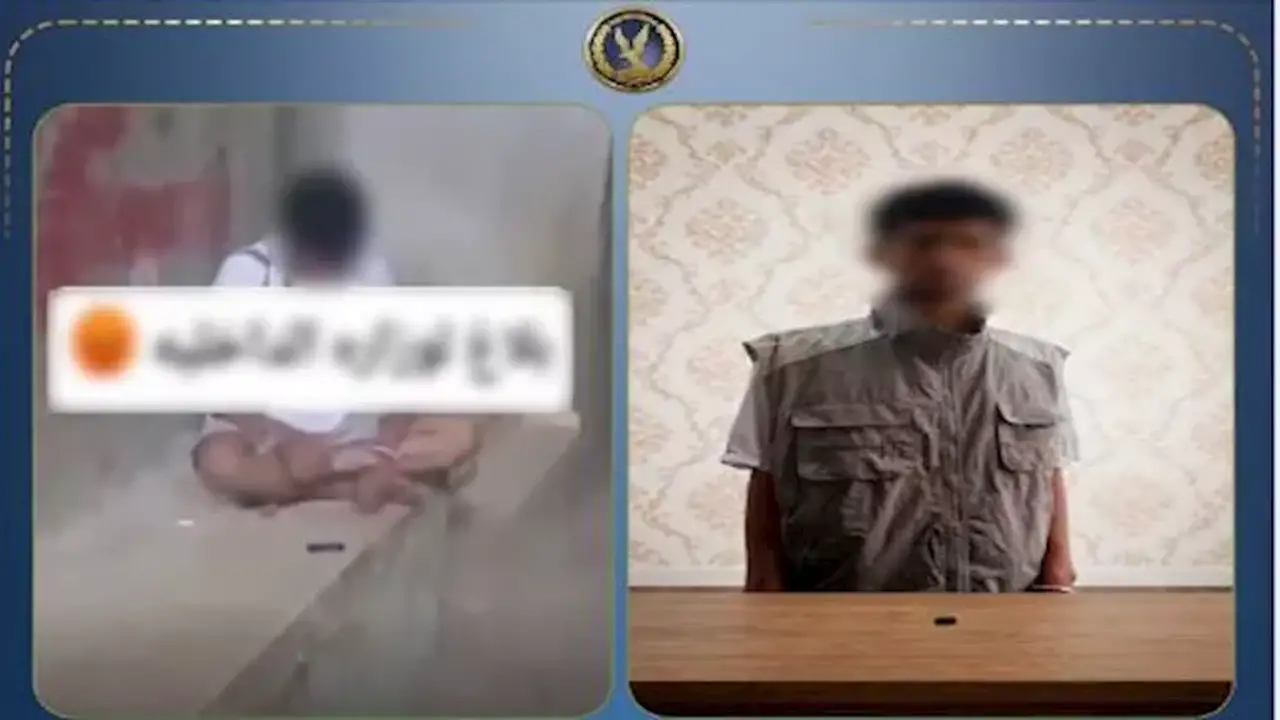 القبض على ترزي ظهر في فيديو يتعاطى الحشيش بكرداسة