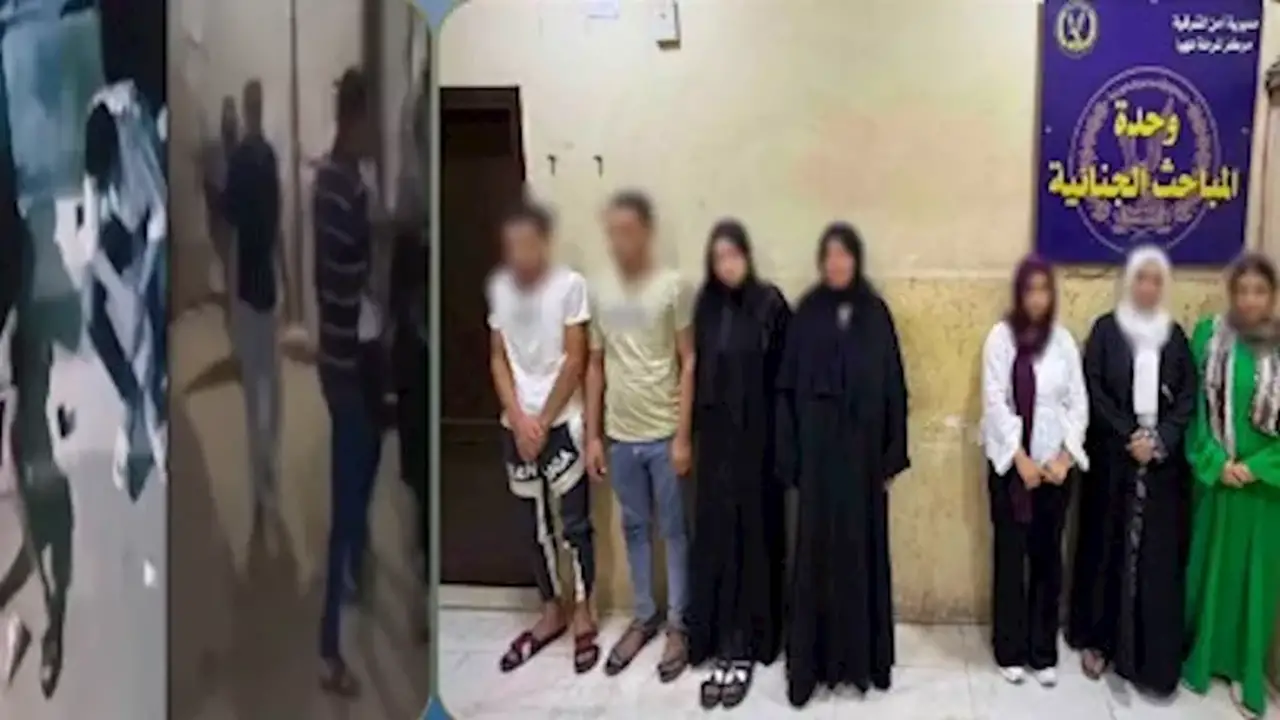 ضبط طرفي مشاجرة بسبب معاكسة سيدتين وتصوير فيديو في الشرقية