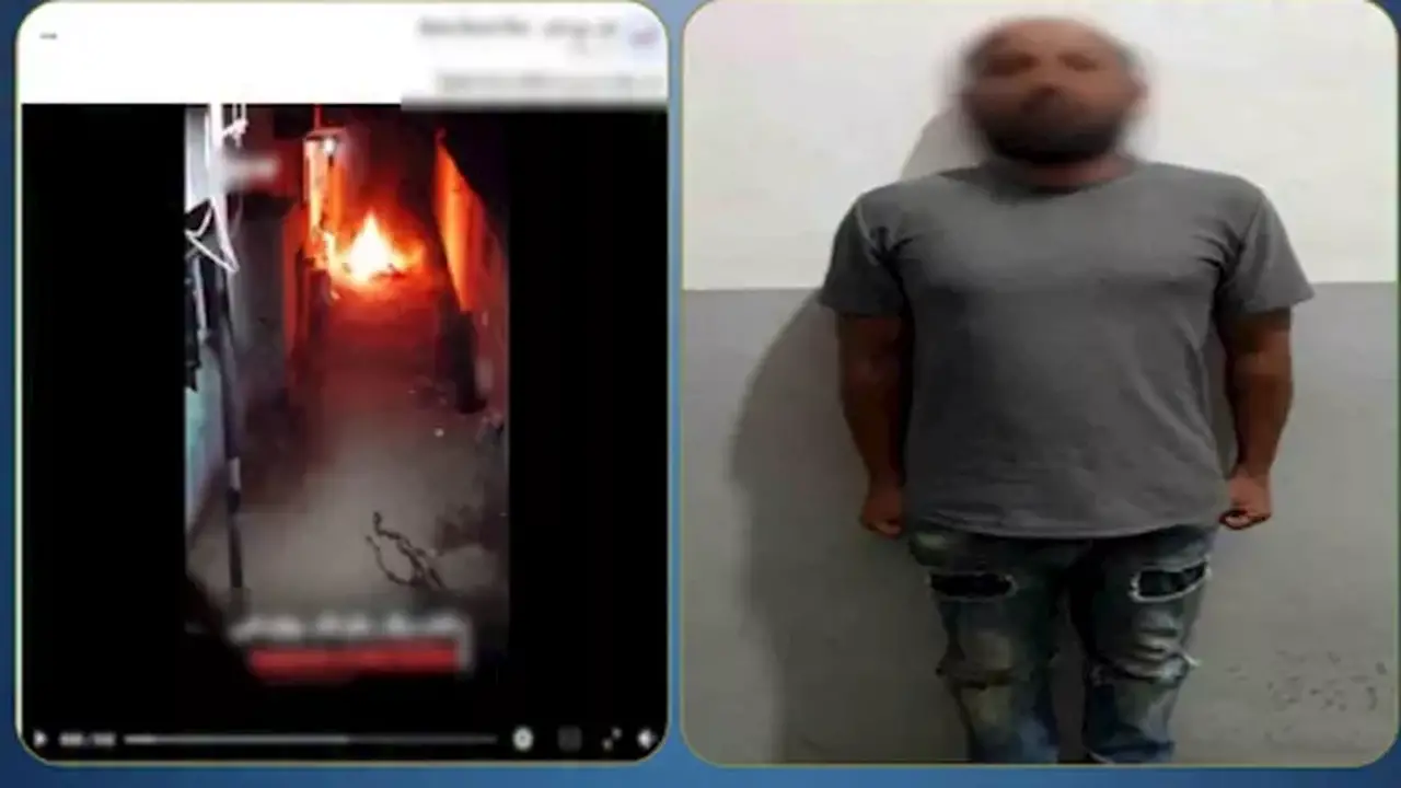 ضبط شاب لإشعال النيران في متعلقات والدته بالمنوفية