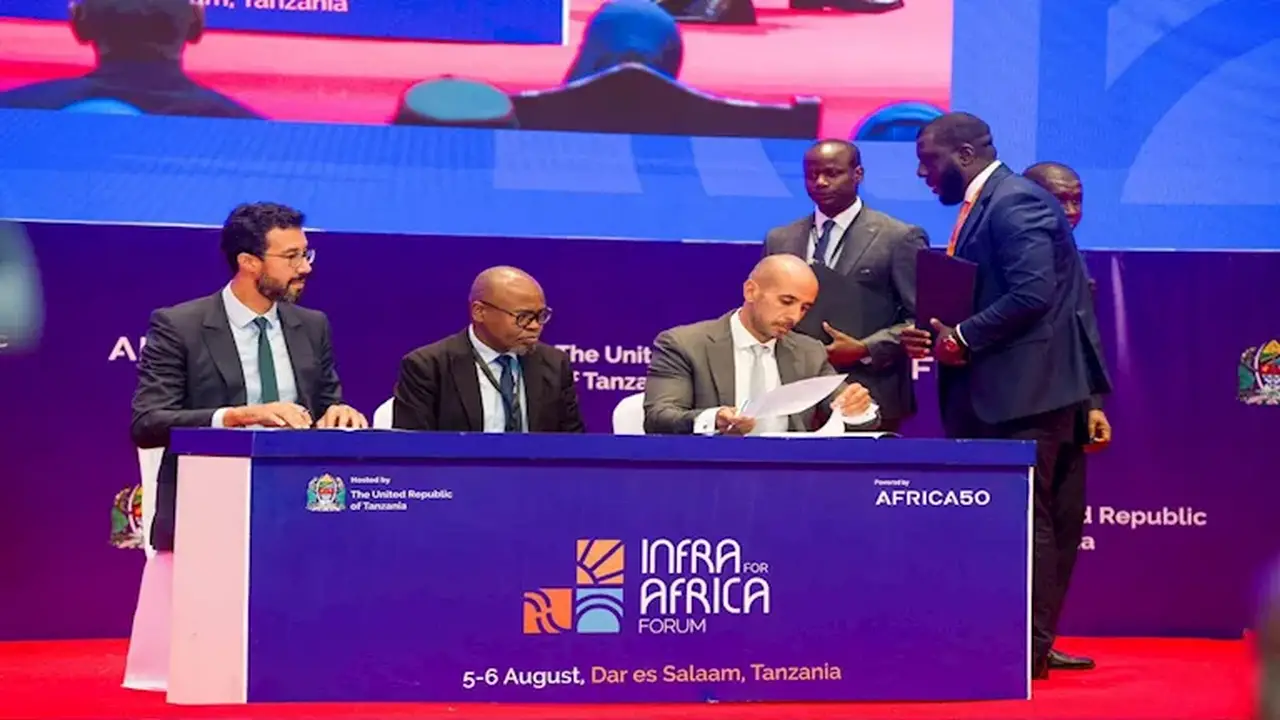 توقيع اتفاقية بيع الغاز بين طاقة عربية وAfrica50 لمشروع LNG في تنزانيا