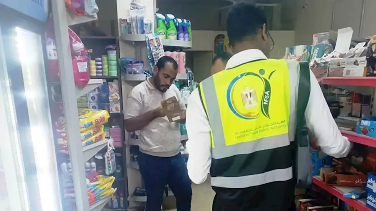 حملات تفتيشية في أسوان لضمان سلامة الغذاء: غلق منشآت وضبط أغذية فاسدة