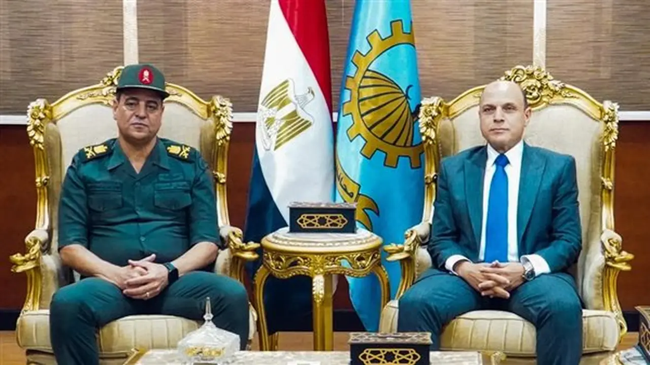 محافظ الغربية يستقبل قائد المنطقة الشمالية العسكرية لتعزيز التعاون المشترك