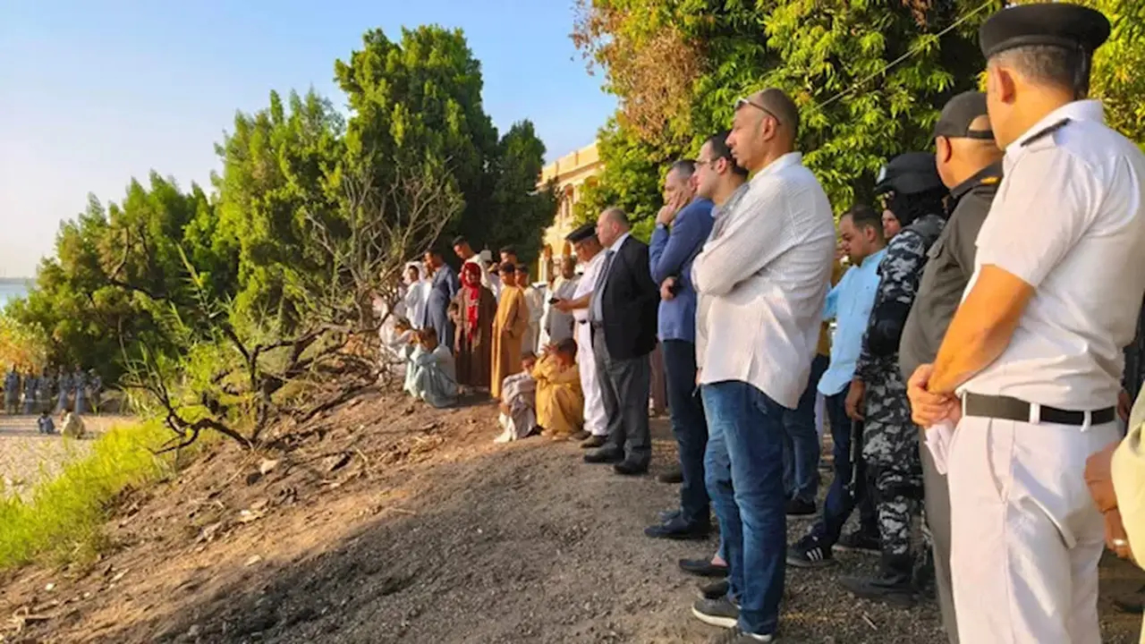 مدير أمن الأقصر يتابع جهود انتشال 5 جثامين من نيل إسنا ميدانيًا