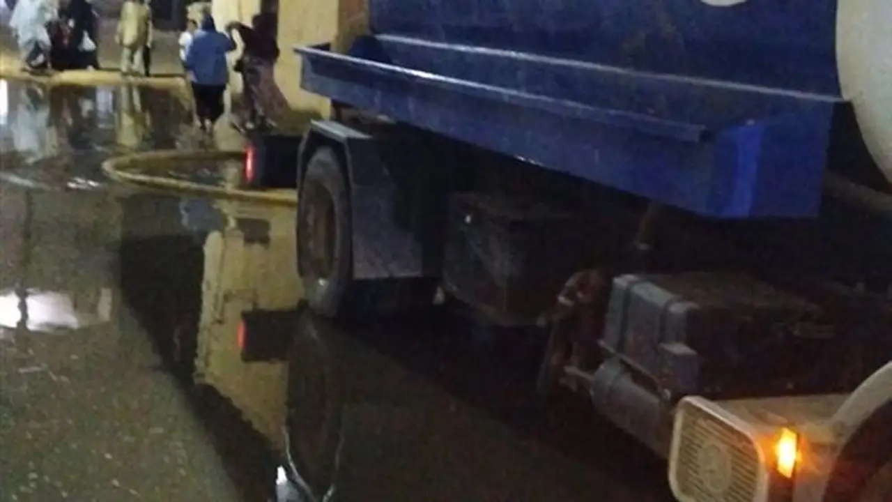 شركة مياه الفيوم تتدخل لحل مشكلة انسداد المياه بمستشفى الحميات