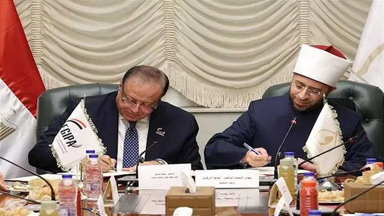 وزير الأوقاف يوقع بروتوكولًا لتعزيز الوعي بالملكية الفكرية ضمن مبادرة “صحح مفاهيمك”