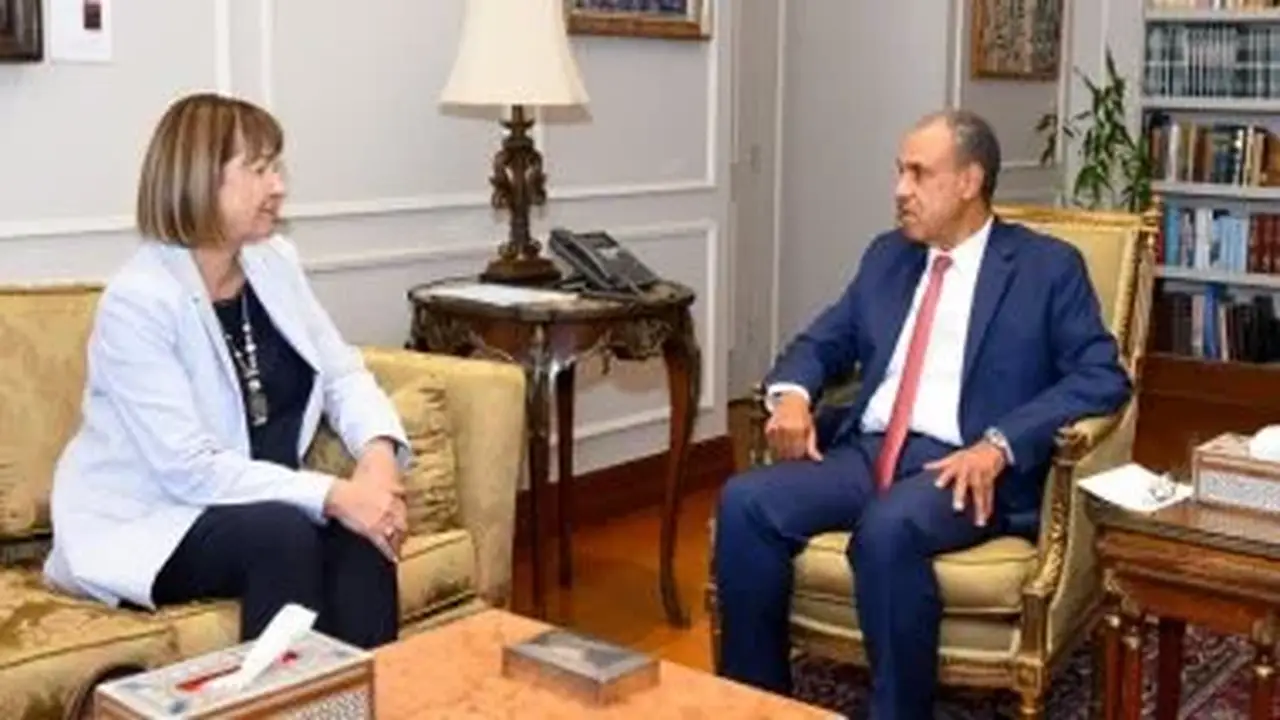 وزير الخارجية يودع المنسق المقيم للأمم المتحدة في مصر