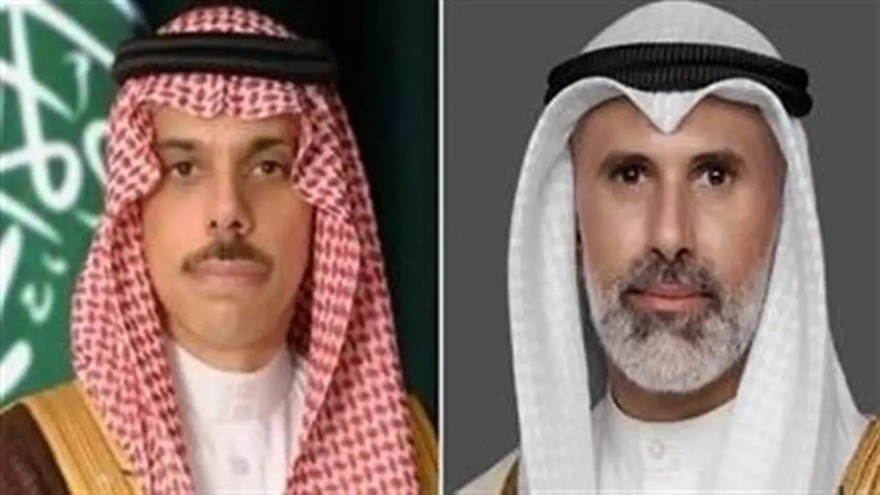 وزير خارجية الكويت يبحث مع نظيره السعودي آخر التطورات الإقليمية