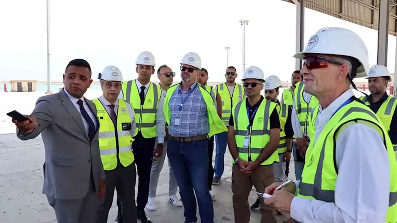 وفد من هيئة الطاقة الذرية والرقابة النووية يزور مشروع محطة الضبعة – صور